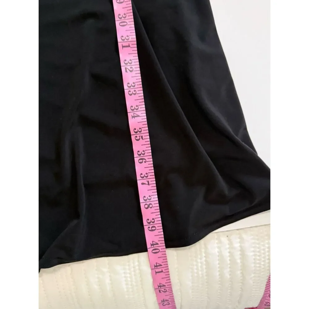 White House Black Market Jersey Knit Keyhole Dress Classic Wedding Office Size 6